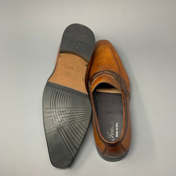 *NEW* / Mark by FIRMANI / Handmade Italian Calfskin Slip-On Loafers / Men’s 13 - Picture 9 of 9